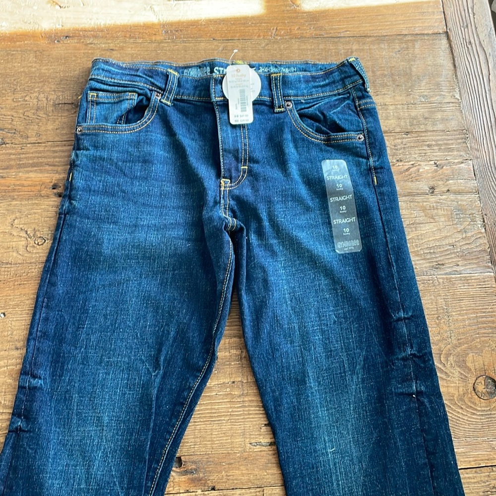 Gymboree straight leg 10 husky jeans